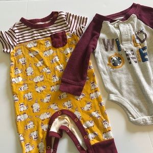 0-3 month cat and Jack outfit / garanimals shirt
